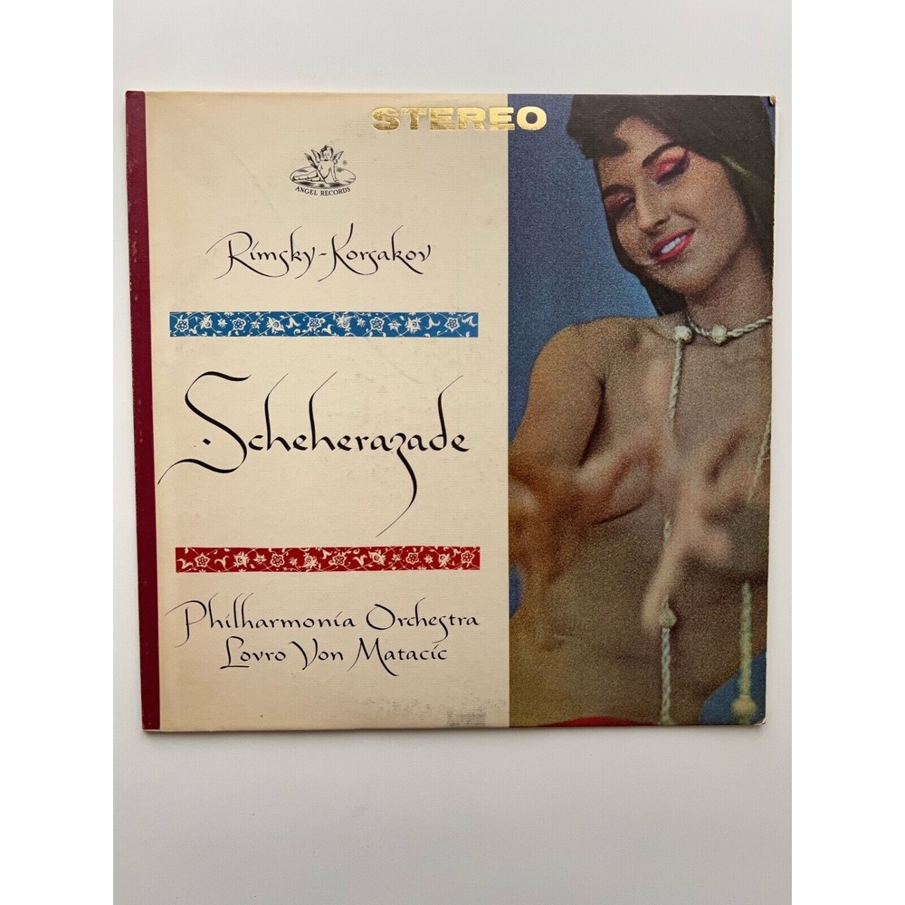 Rimsky Korsakov Scheherazade Philharmonia Orchestra Lovro Von Matacic VG+ LP